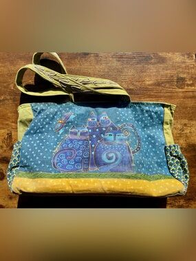 Laurel Burch tote